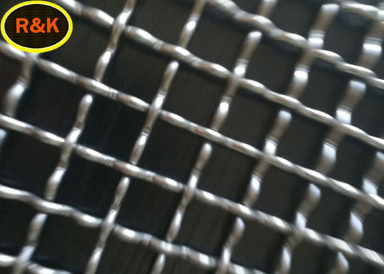 Durable Sand Sieve Crimped Wire Mesh Structure Firm For Mining Quarry