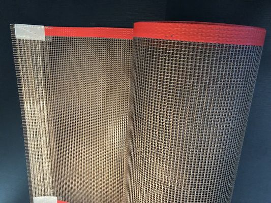 Siyah Fiberglas Malzeme Mesh FDA Ptfe Kayış